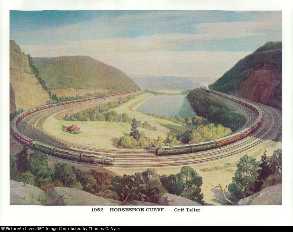 Teller, "Horseshoe Curve," 1952